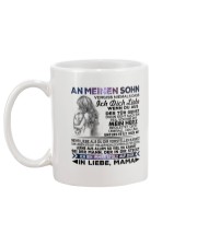 AN MEINEN SOHN Mug back