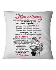 MON HOMME Square Pillowcase tile
