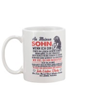 AN MEINEN SOHN Mug back
