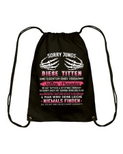 SORRY JUNGS Drawstring Bag tile