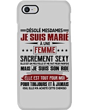 DÉSOLÉ MESDAMES JE SUIS MARIÉ Phone Case tile