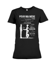 POUR MA MERE Premium Fit Ladies Tee tile