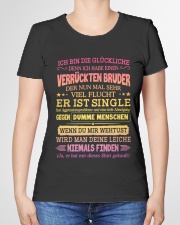 ICH BIN DIE GLUCKLICHE Premium Fit Ladies Tee garment-premium-tshirt-ladies-front-01