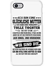 ICH BIN EINE GLUCKLICHE MUTTER Phone Case tile