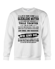 ICH BIN EINE GLUCKLICHE MUTTER Crewneck Sweatshirt tile
