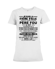 JE SUIS LA FIERE FILLE Premium Fit Ladies Tee tile
