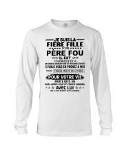 JE SUIS LA FIERE FILLE Long Sleeve Tee tile