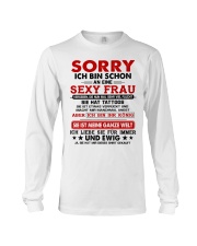 SORRY ICH BIN SCHON Long Sleeve Tee tile