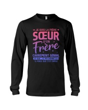 JE SUIS LA FIERE SOEUR D'UN FRERE Long Sleeve Tee tile