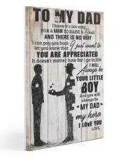 TO MY DAD 20x30 Gallery Wrapped Canvas Prints front