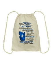 POUR MA FORMIDABLE FILLE Drawstring Bag tile