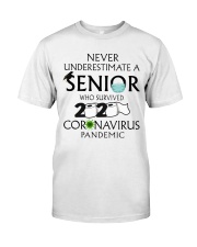 Nerver underestimate a Senior Classic T-Shirt front