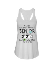 Nerver underestimate a Senior Ladies Flowy Tank thumbnail