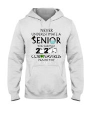 Nerver underestimate a Senior Hooded Sweatshirt thumbnail