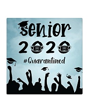 Facemask Senior 2020 quarantined Square Coaster thumbnail