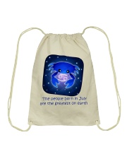born in July the great Drawstring Bag thumbnail