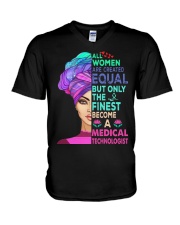 I Love Medical Technologist V-Neck T-Shirt tile
