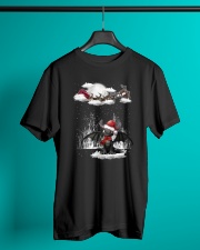 Santa Claus Is Coming To Town Dragon Classic T-Shirt lifestyle-mens-crewneck-front-3