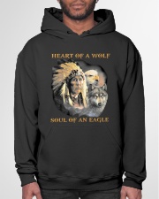 Heart Of A Wolf Soul Of An Eagle Hooded Sweatshirt garment-hooded-sweatshirt-front-03