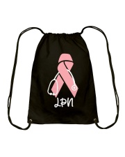 Breast Cancer Awareness Drawstring Bag tile