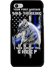 Police Your First Mistake Was Thinking Phone Case tile