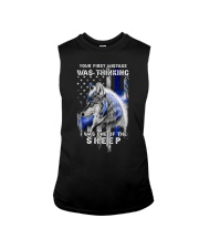 Police Your First Mistake Was Thinking Sleeveless Tee tile