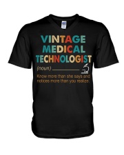 I Love Medical Technologist V-Neck T-Shirt tile