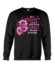 I'm A Breast Cancer Warrior Crewneck Sweatshirt tile