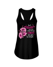I'm A Breast Cancer Warrior Ladies Flowy Tank tile
