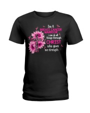 I'm A Breast Cancer Warrior Ladies T-Shirt tile