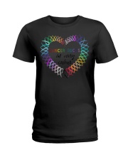Cancer Sucks In Every Colour Ladies T-Shirt tile