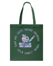 Teach Love Inspire Tote Bag tile