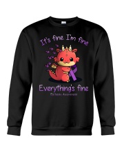 It's Fine I'm Fine Crewneck Sweatshirt tile