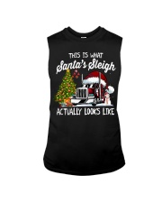 This Is What Santa's Sleigh Actually Looks Like, Gift For Truck Drivers Sleeveless Tee tile