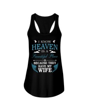 I know heaven is a beautiful place because they ha Ladies Flowy Tank thumbnail