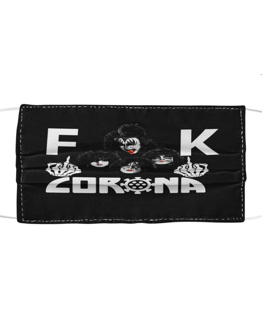 Kiss band fuck corona face mask Cloth face mask