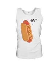 Hot dog cartoon HA Unisex Tank thumbnail