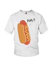 Hot dog cartoon HA Youth T-Shirt thumbnail