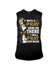 Dr seuss i will pray here or there i will pray Sleeveless Tee thumbnail