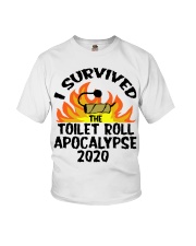 I survived toilet roll apocalypse 2020 shirt Youth T-Shirt thumbnail