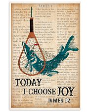 Fishing poster 11x17 Poster front