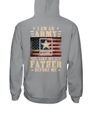 arm like my father Hooded Sweatshirt tile