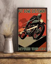Biker Excitement 24x36 Poster lifestyle-poster-3