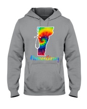 Vermont nurse Hooded Sweatshirt tile