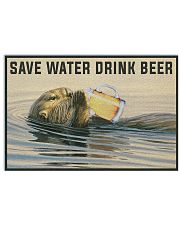 Save Water Drink Beer Horizontal Poster tile