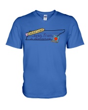tennessee teacher V-Neck T-Shirt tile