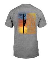 Lineman dad Premium Fit Mens Tee tile