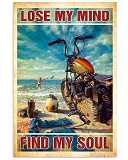 Biker poster 11x17 Poster front