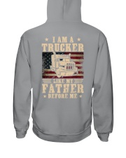 Trucker dad Hooded Sweatshirt tile