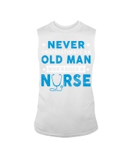 Nurse never understimate an old man Sleeveless Tee tile